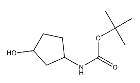 Tert-butyl3-hydroxycyclopentylcarbamate In stock
